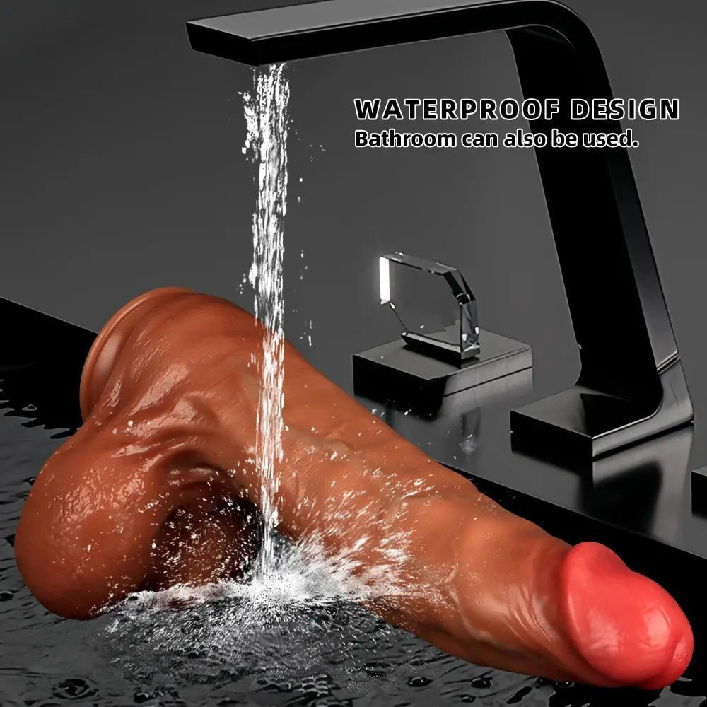 Extra thick silicone dildo, photo 13