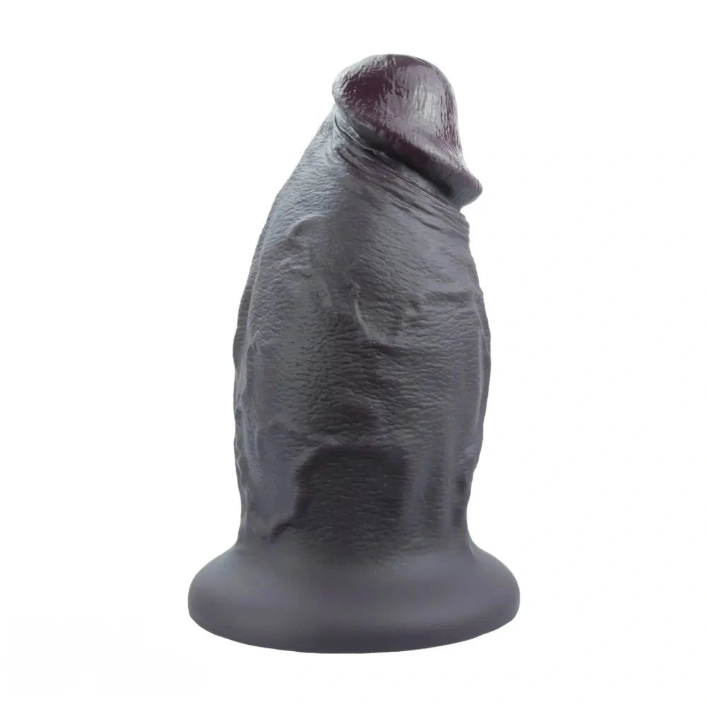 Textured silicone thick dildo, photo 3