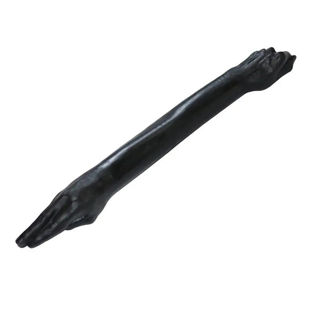 Black forearm shaped extreme dildo, photo 1