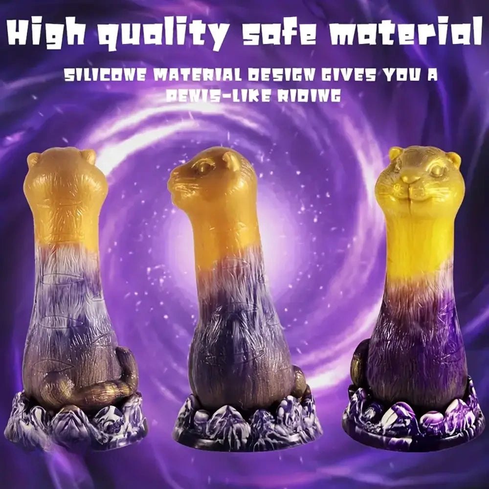 Sculpted creature silicone suction cup dildo, photo 2