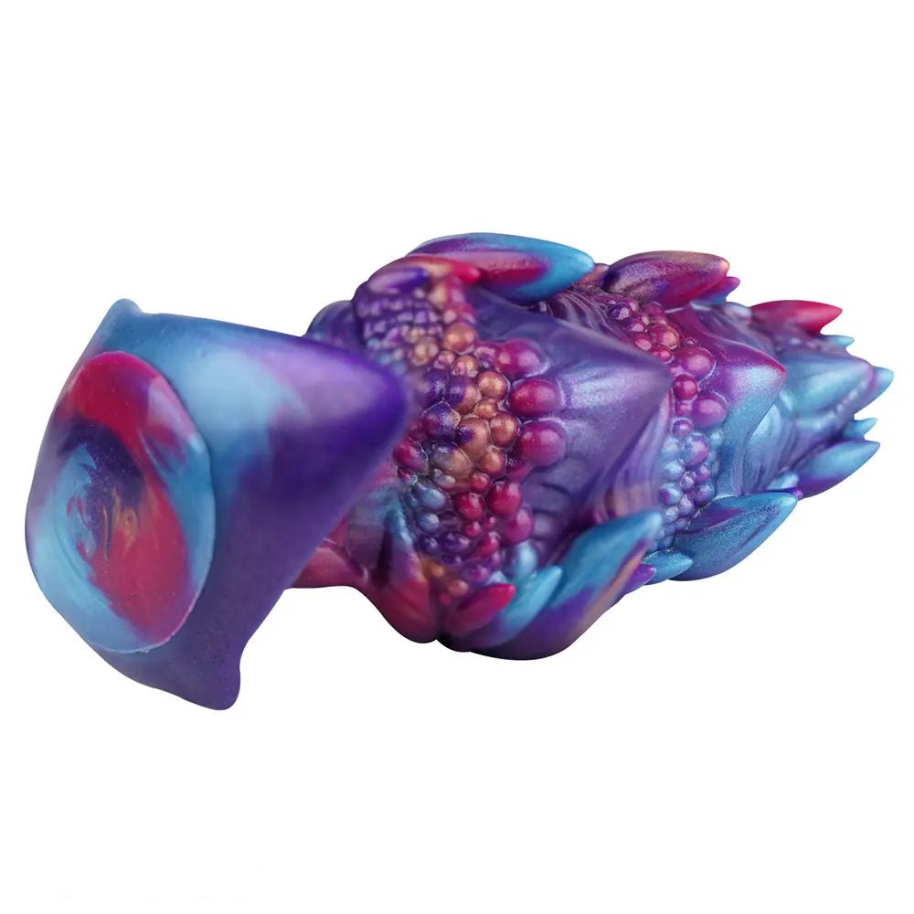 Mixed color textured fantasy creature dildo, photo 7