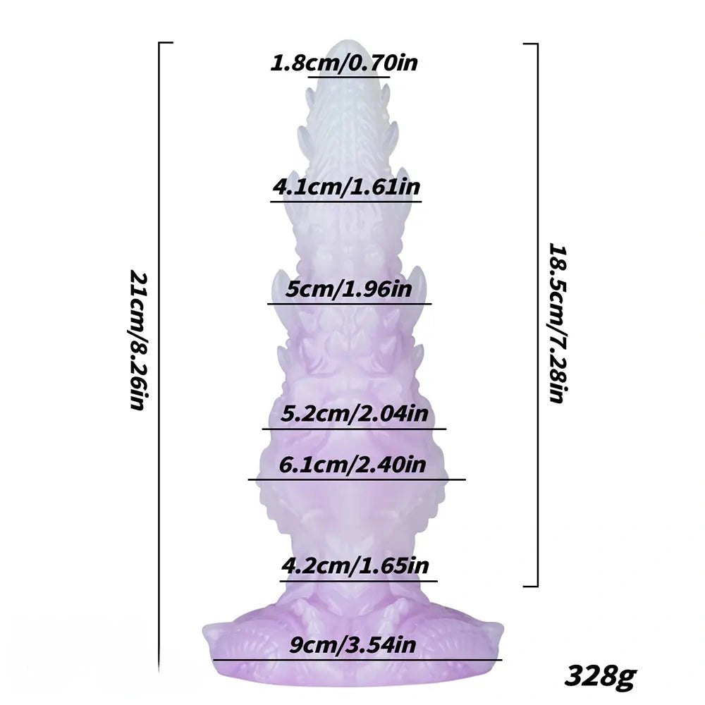 #1 fantasy creature silicone dildo