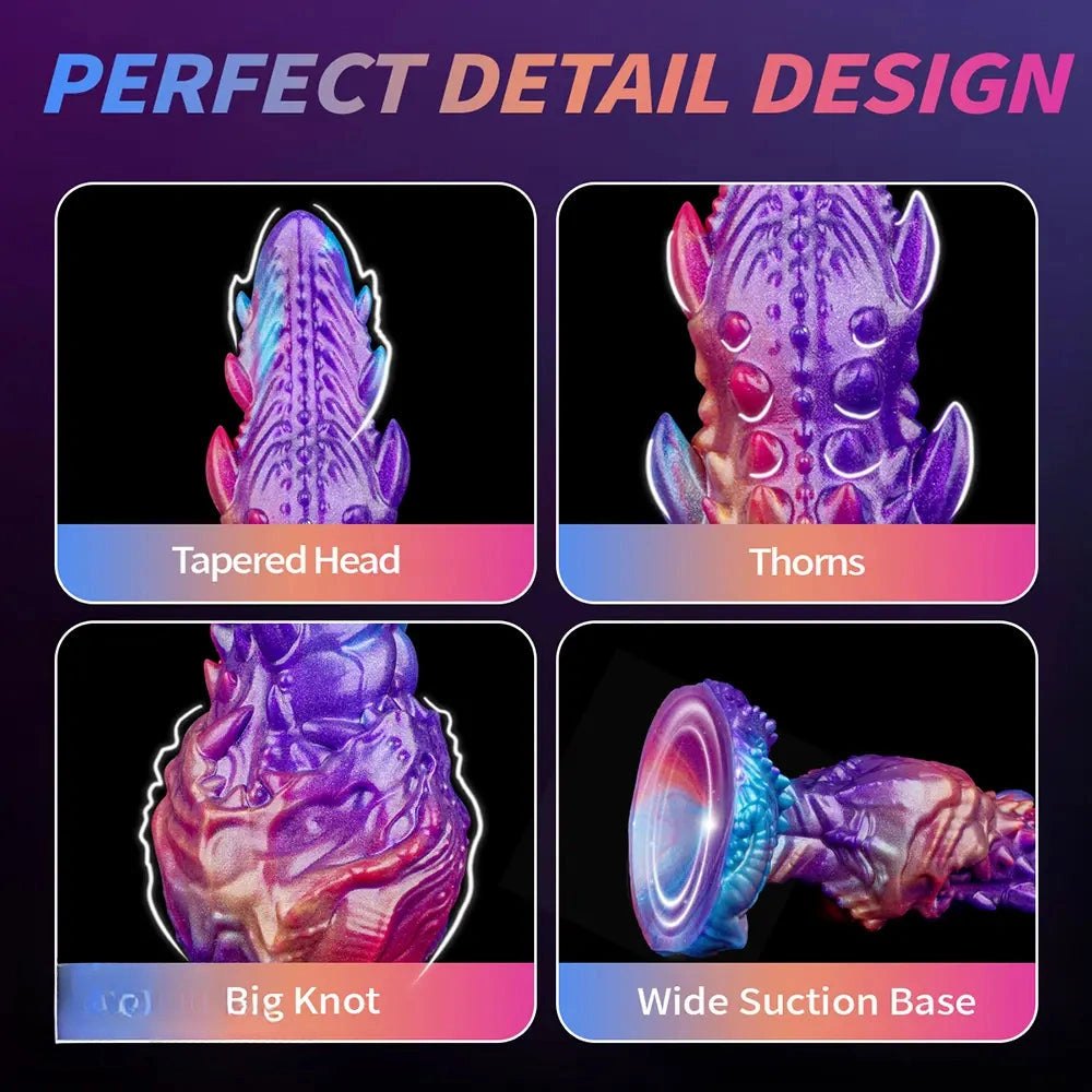 Fantasy creature silicone dildo, photo 8