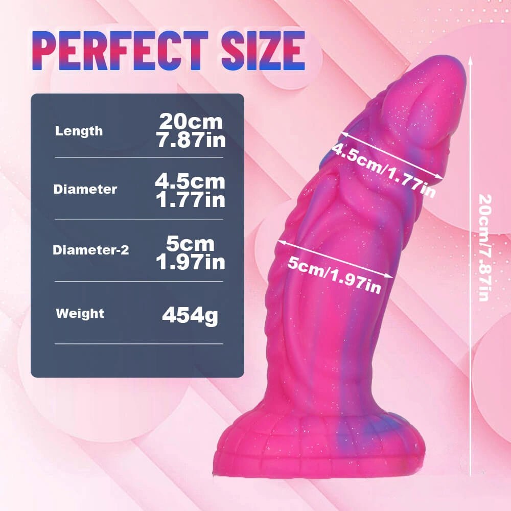 #1 fantasy dildo, multiple color options