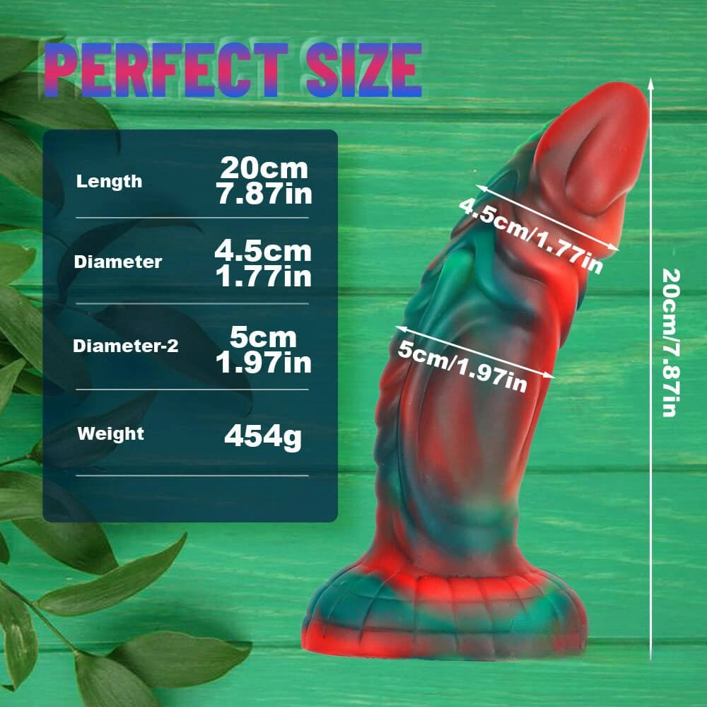#3 fantasy dildo, multiple color options