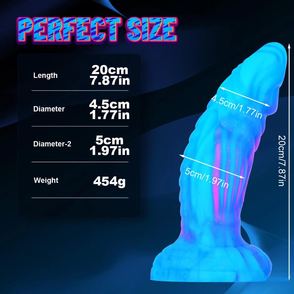 #6 fantasy dildo, multiple color options