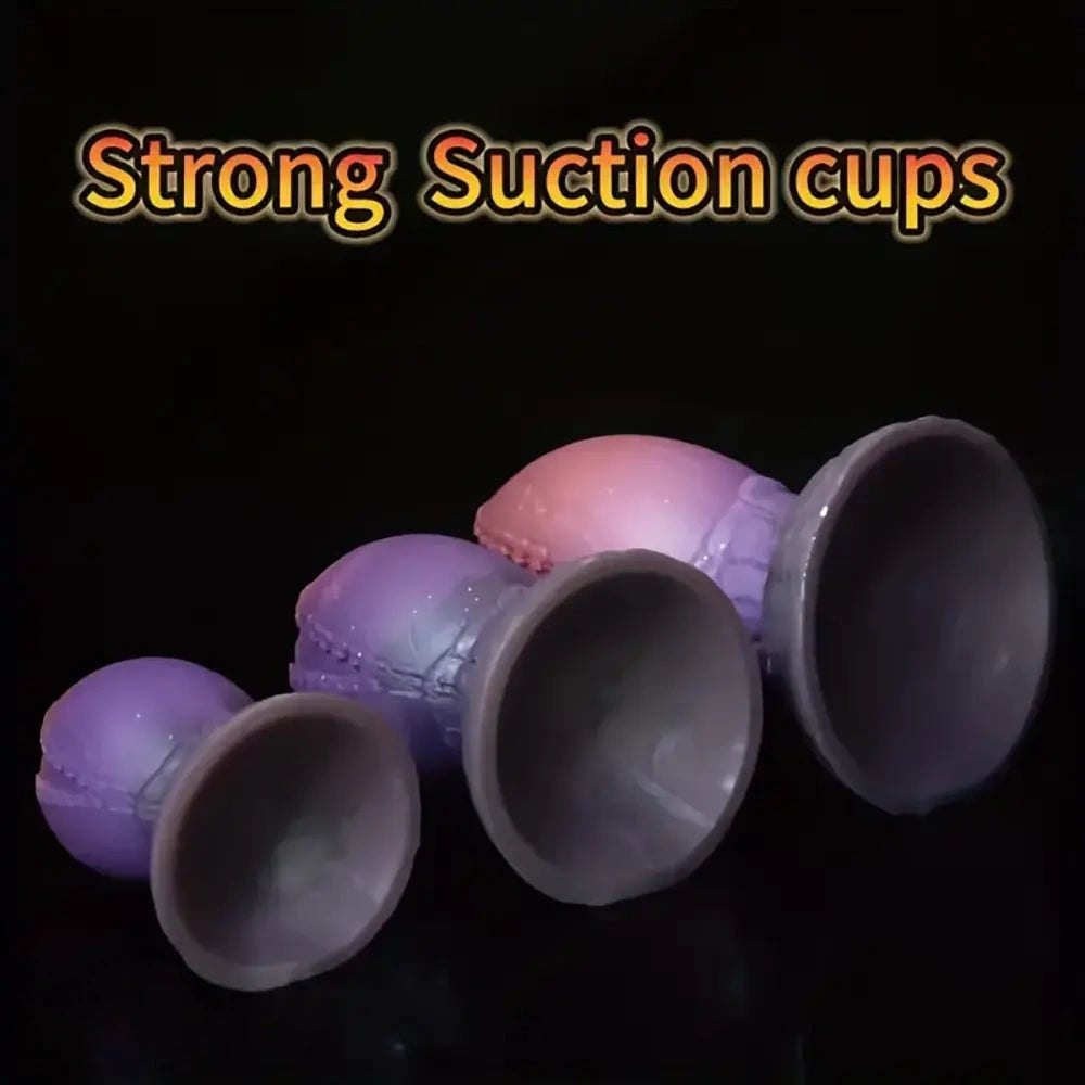 Ridged fantasy dinosaur egg dildo, photo 5