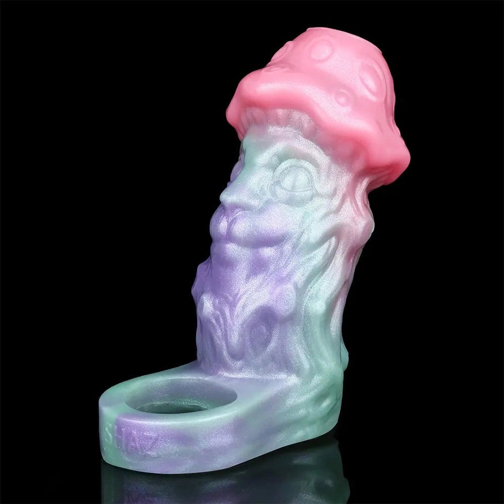 Pastel pink and purple fantasy face hollow sleeve, photo 14