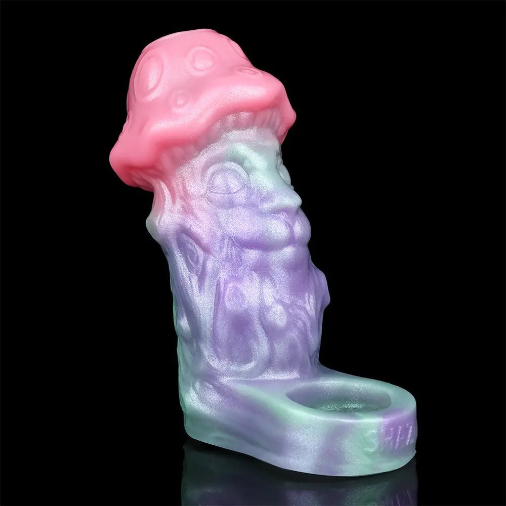 Pastel pink and purple fantasy face hollow sleeve, photo 15