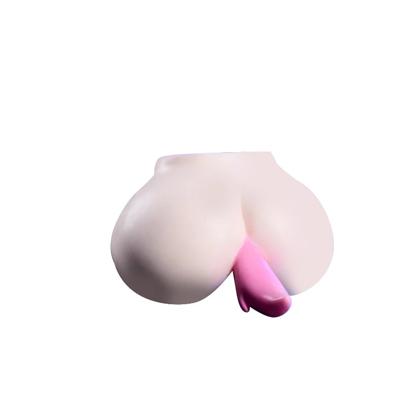 Fantasy fairy torso masturbator with pink tail, photo 1
