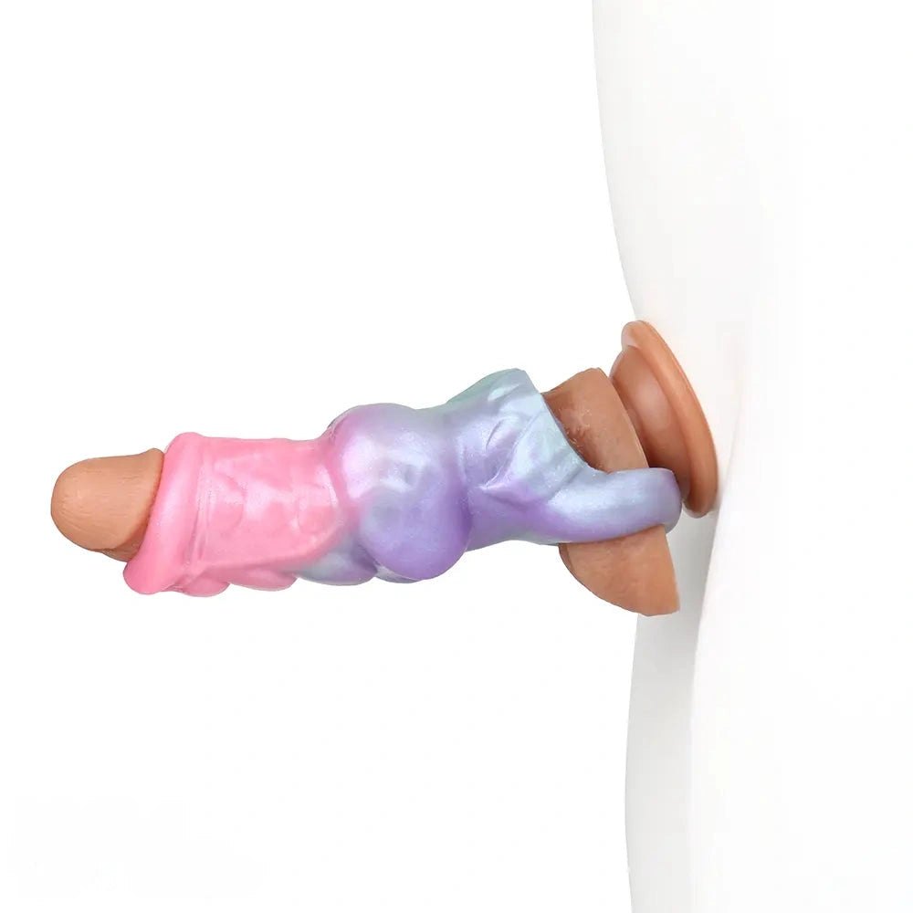 Mixed tone hollow silicone fantasy sleeve, photo 6