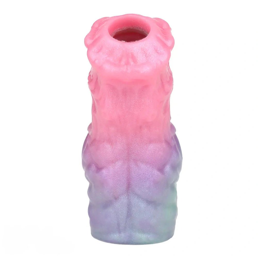 Textured fantasy hollow silicone sleeve, photo 3