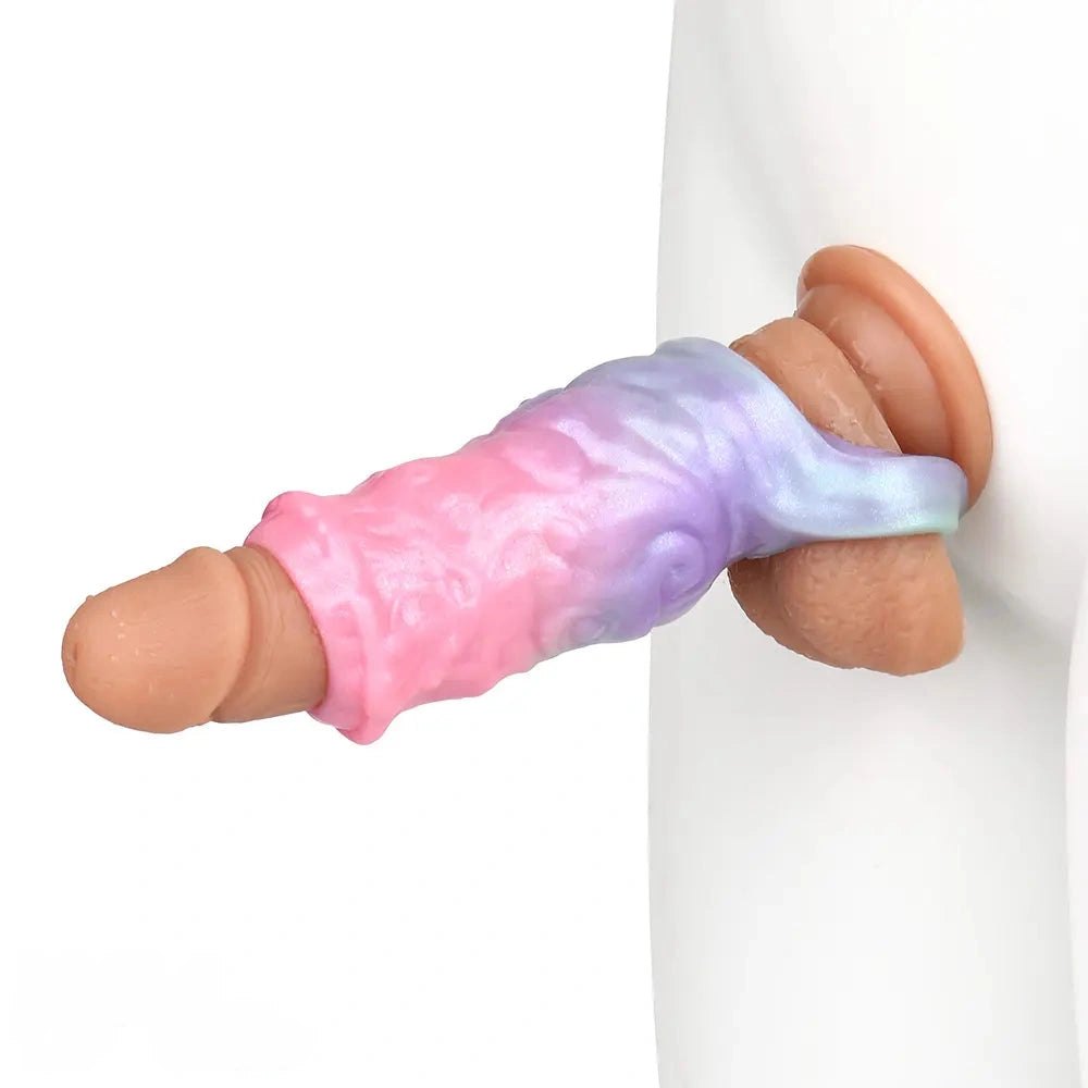 Textured fantasy hollow silicone sleeve, photo 7
