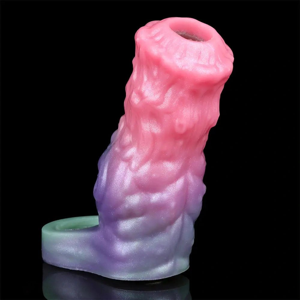 Textured fantasy hollow silicone sleeve, photo 9