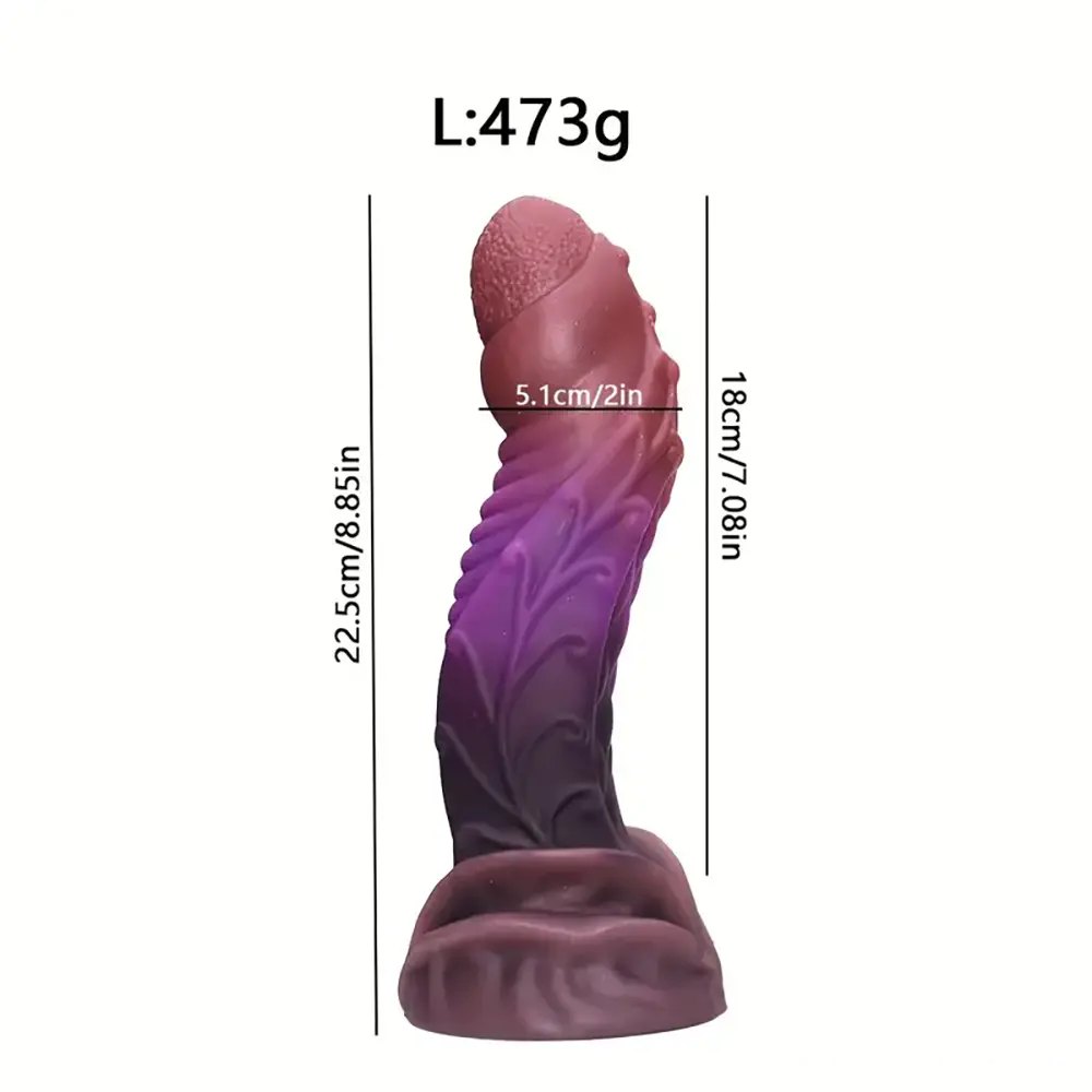 Colorful fantasy monster dildo, photo 10