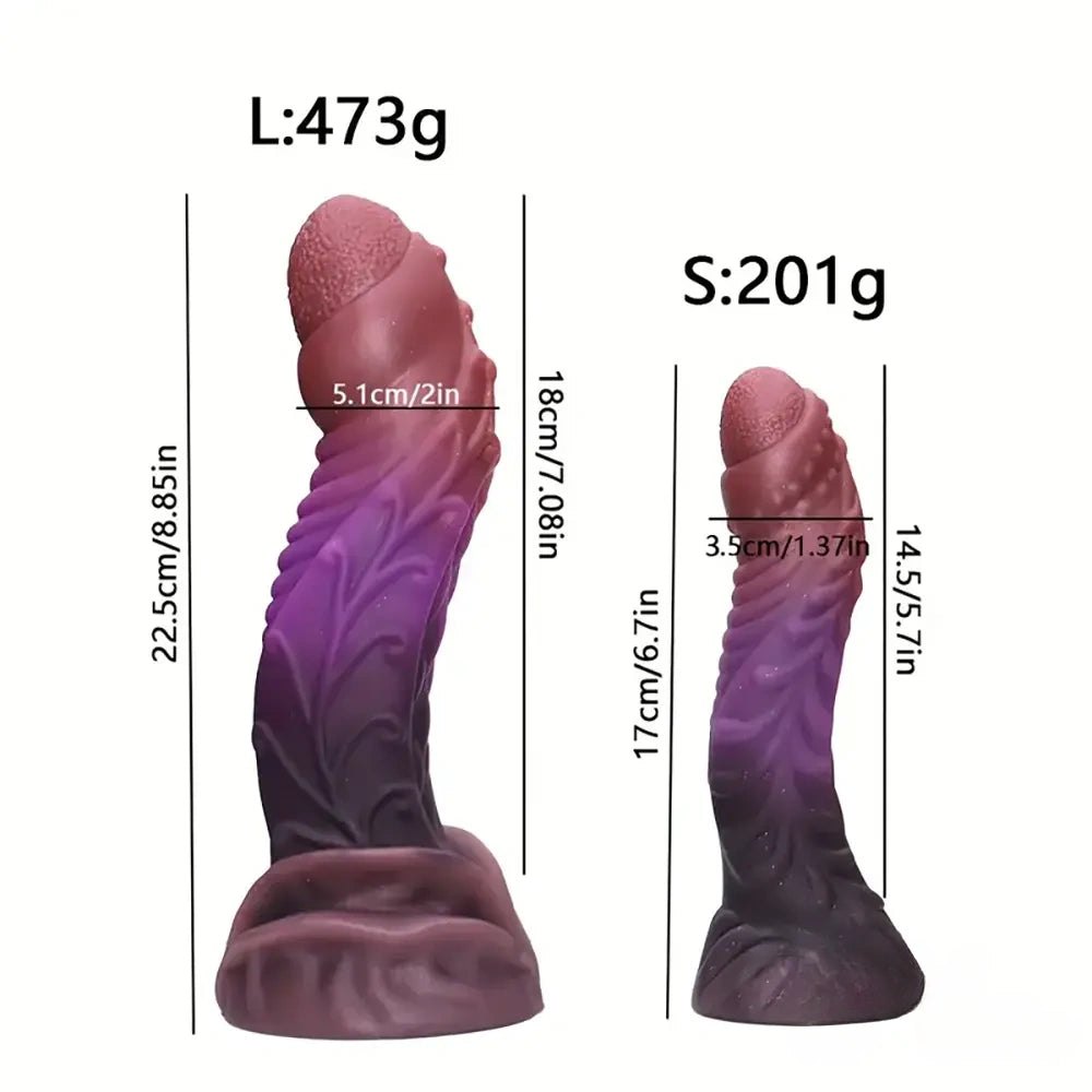 Colorful fantasy monster dildo, photo 8
