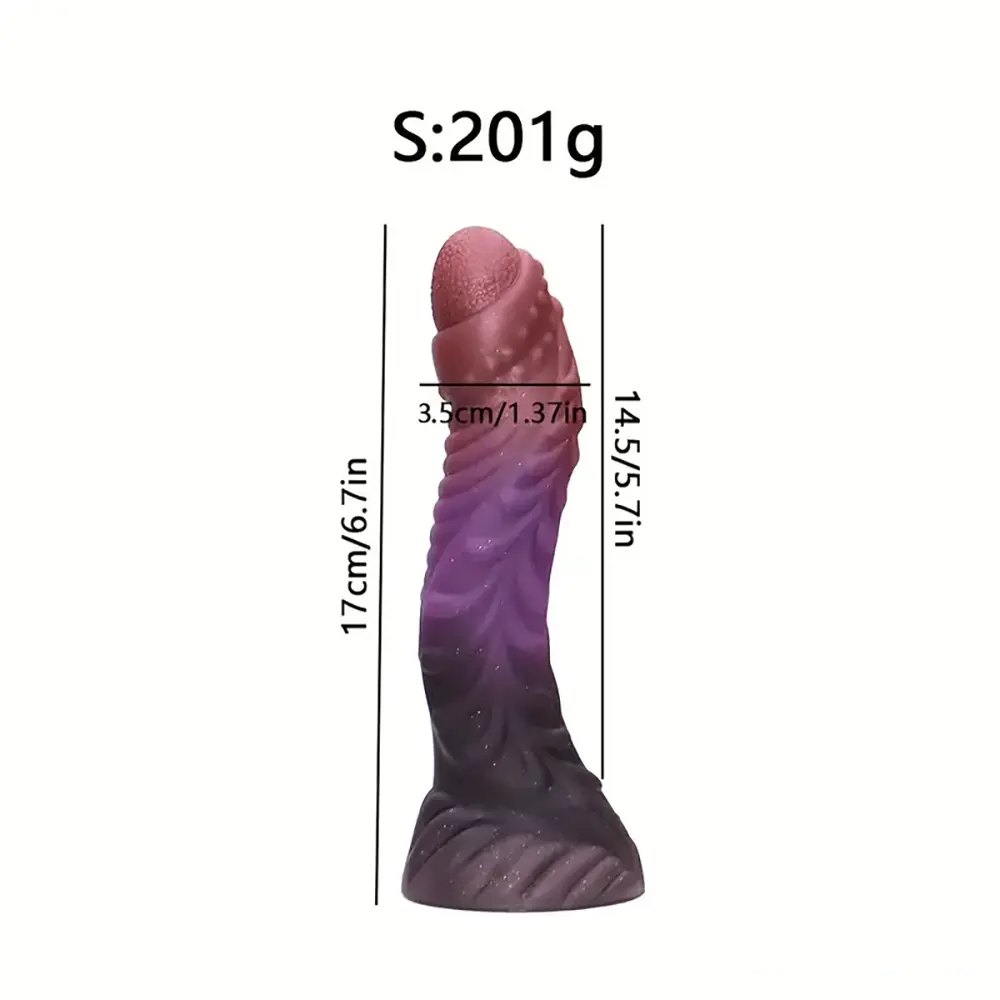Colorful fantasy monster dildo, photo 9