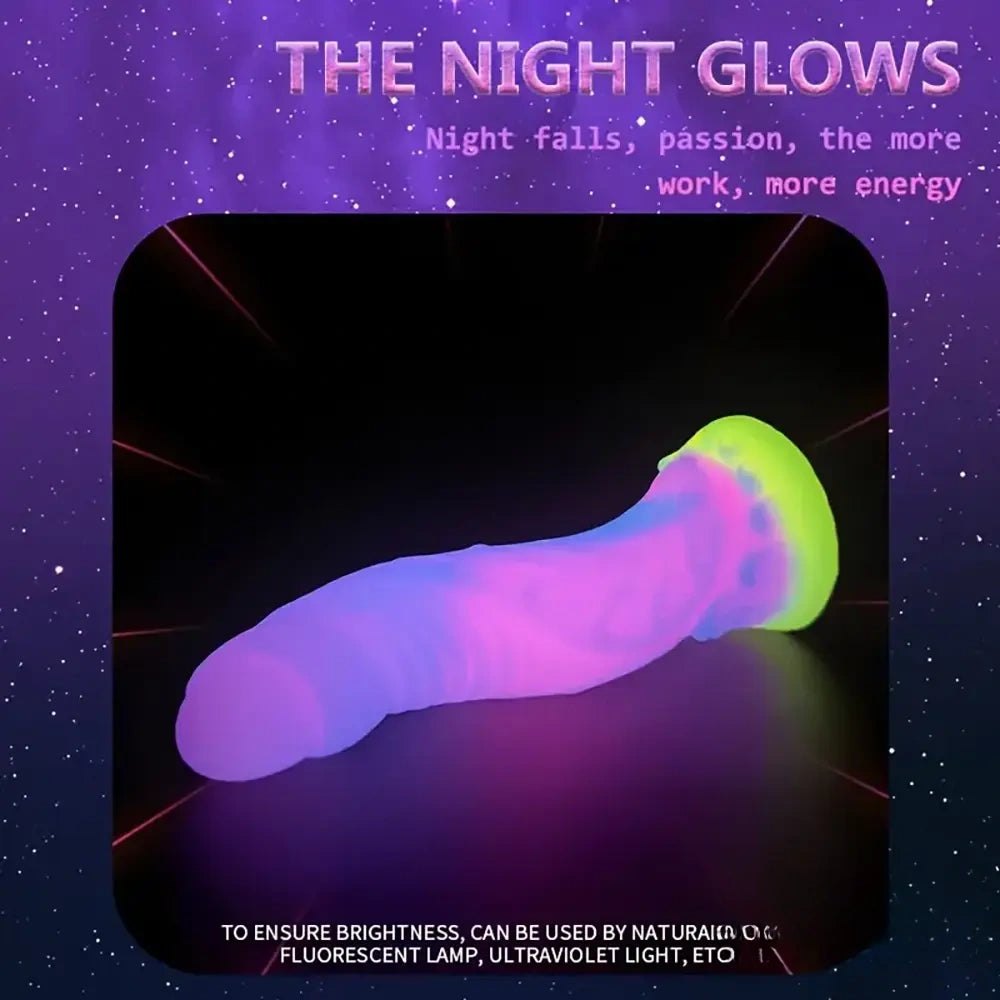 Colorful silicone fantasy monster dildo, photo 5