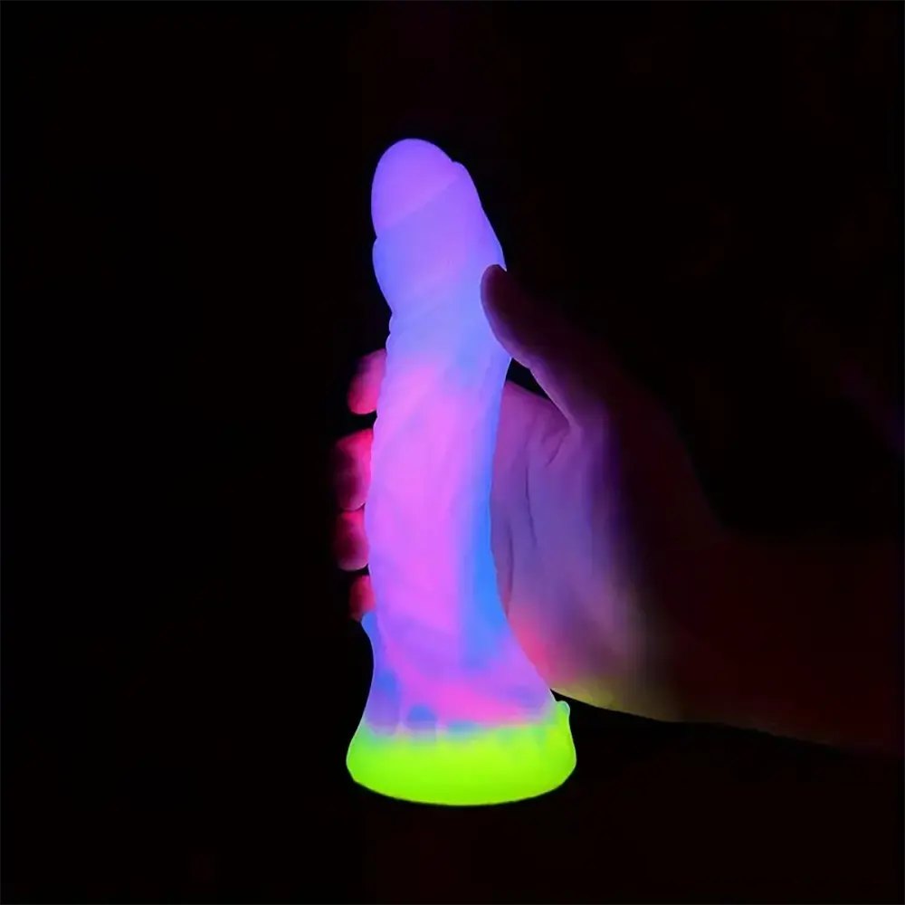 Colorful silicone fantasy monster dildo, photo 8