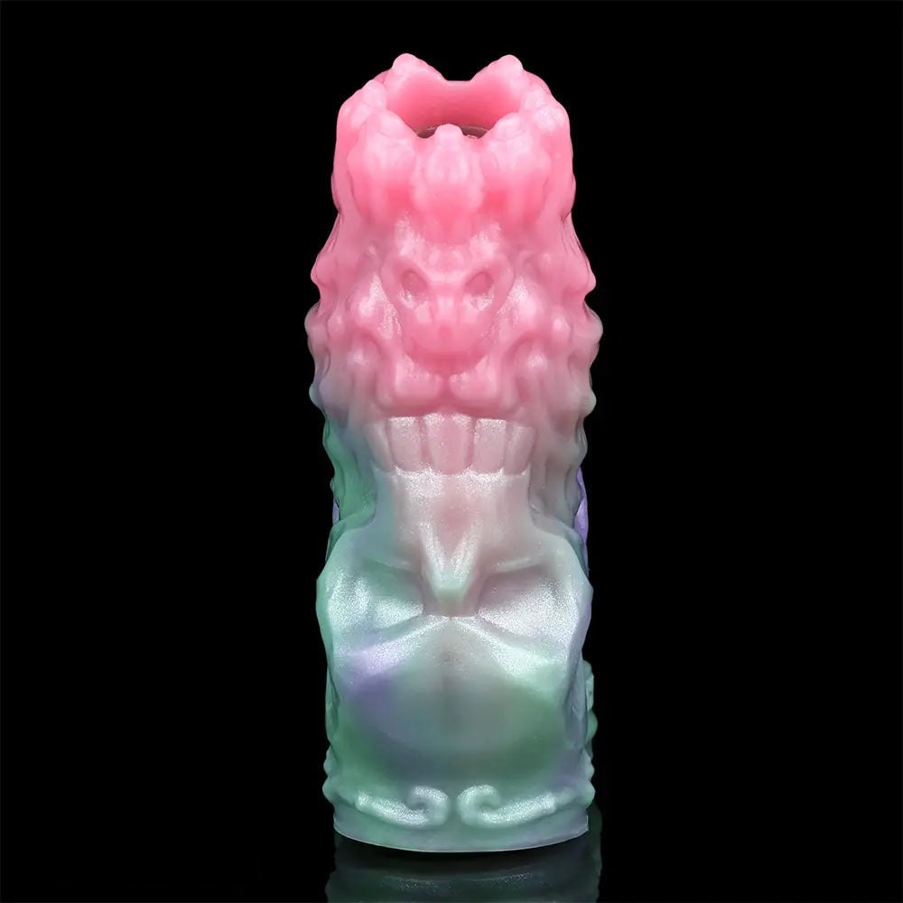 Multicolor silicone penis sleeve, photo 10