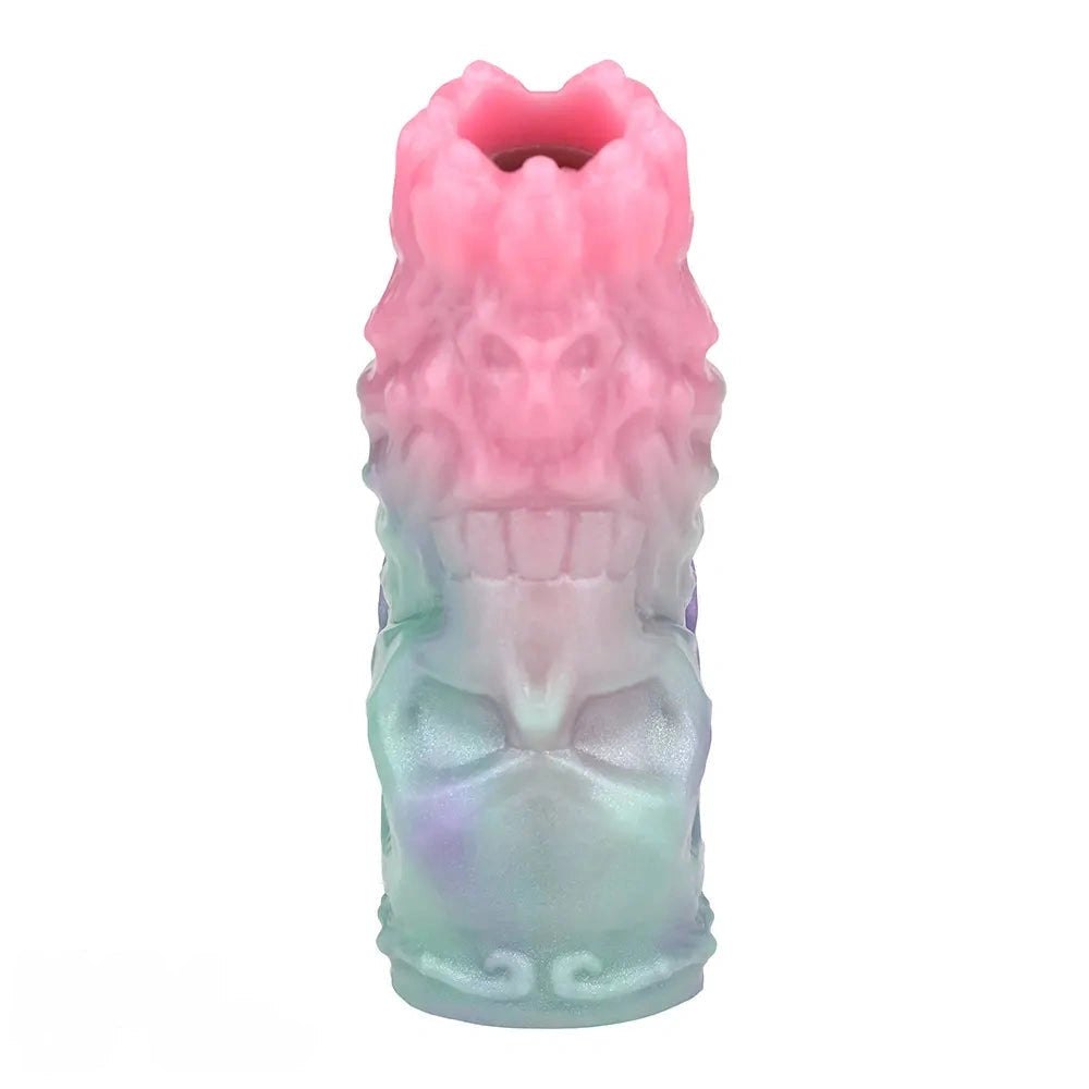 Multicolor silicone penis sleeve, photo 4