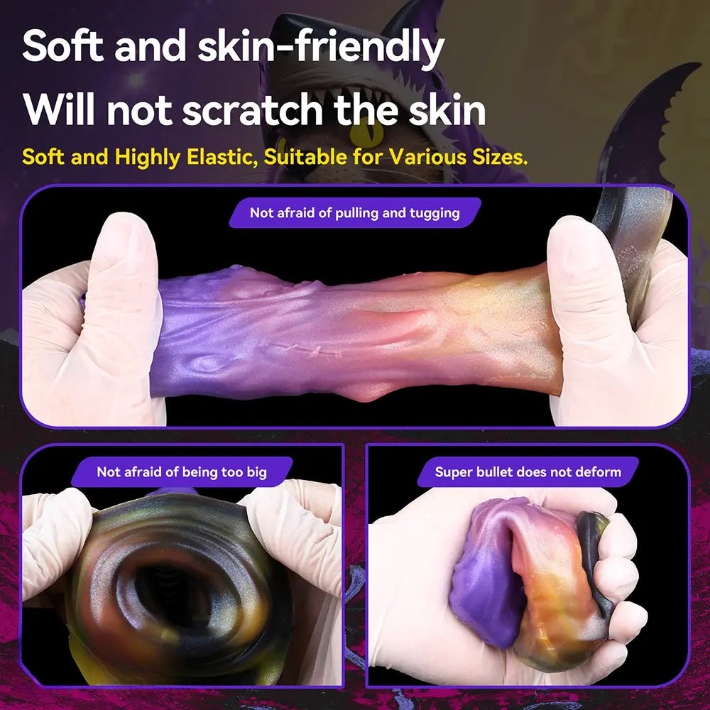 Mixed tone fantasy silicone sleeve, photo 9