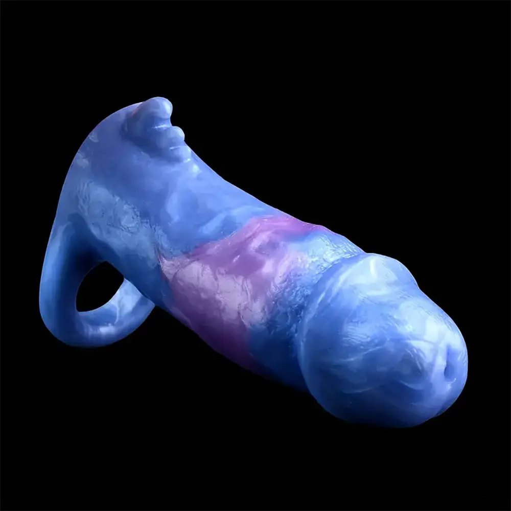 Colorful marbled fantasy silicone sleeve, photo 13