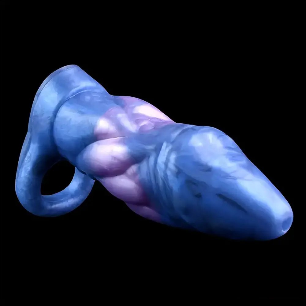 Colorful marbled fantasy silicone sleeve, photo 14
