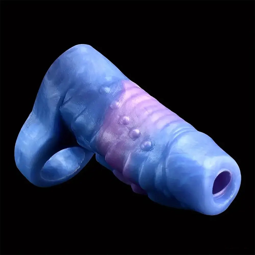 Colorful marbled fantasy silicone sleeve, photo 15