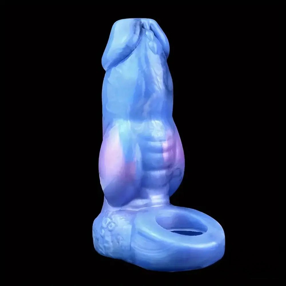 Colorful marbled fantasy silicone sleeve, photo 3