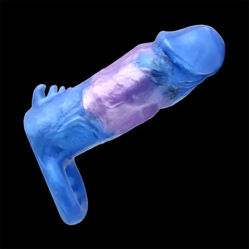 Colorful marbled fantasy silicone sleeve, photo 5