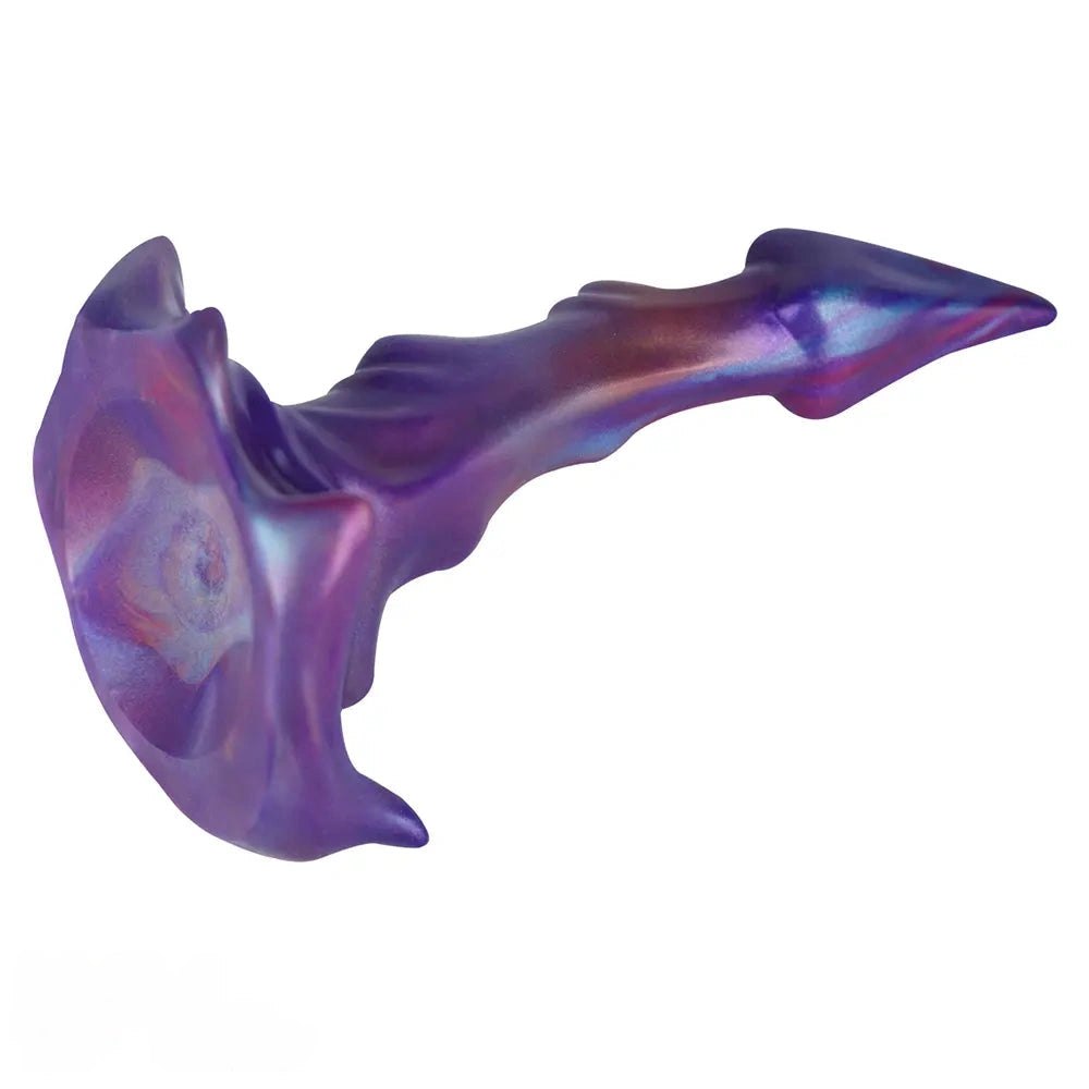 Purple fantasy suction cup dildo, photo 7