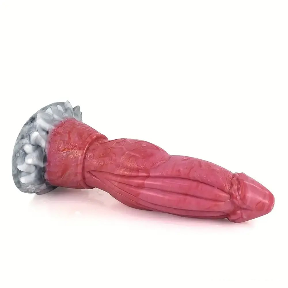 Colorful fantasy tentacle knot dildo, photo 8