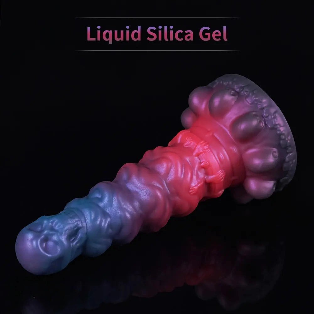 Textured fantasy tentacle butt plug, photo 10