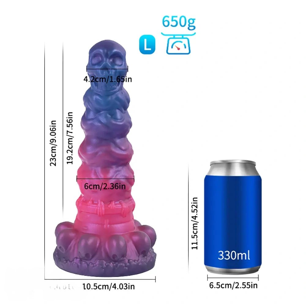 Textured fantasy tentacle butt plug, photo 6