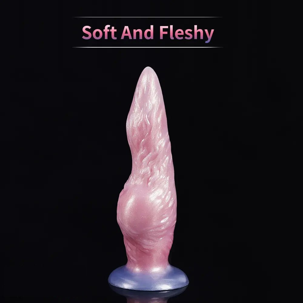 Pink marbled fantasy tentacle dildo, photo 10