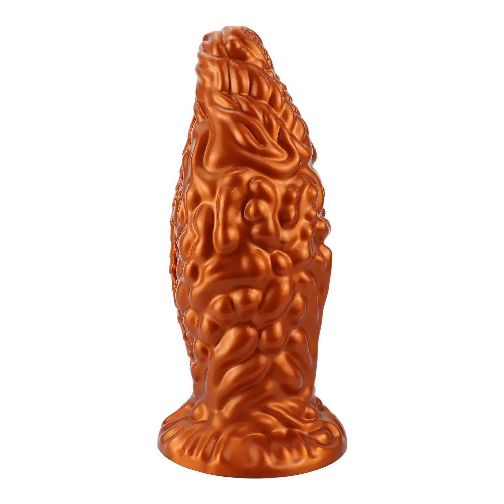 Carved fantasy silicone butt plug, photo 1