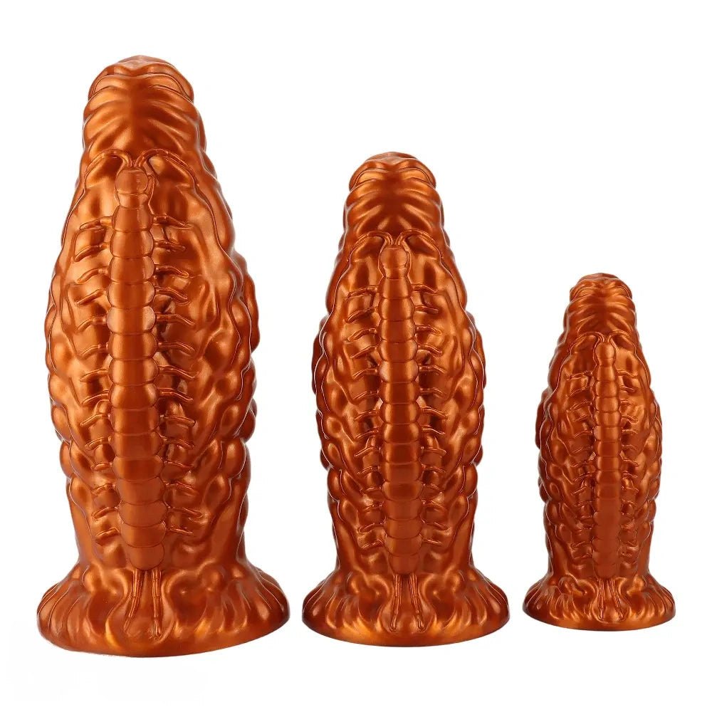Carved fantasy silicone butt plug, photo 11