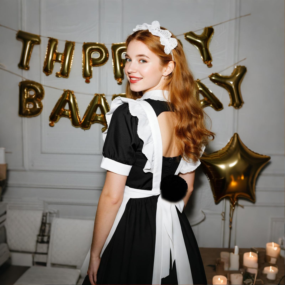 Faux fur bunny tail accessory, photo 7