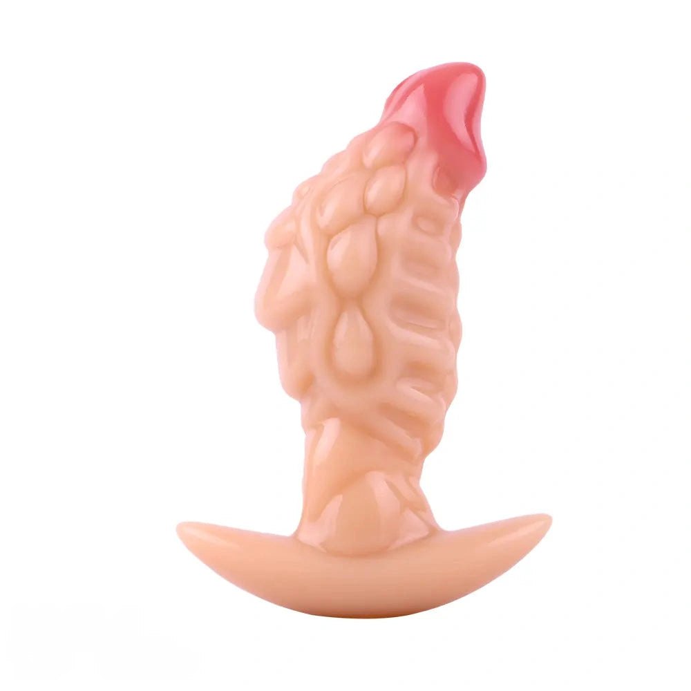Faux fur fox tail silicone butt plug, photo 6
