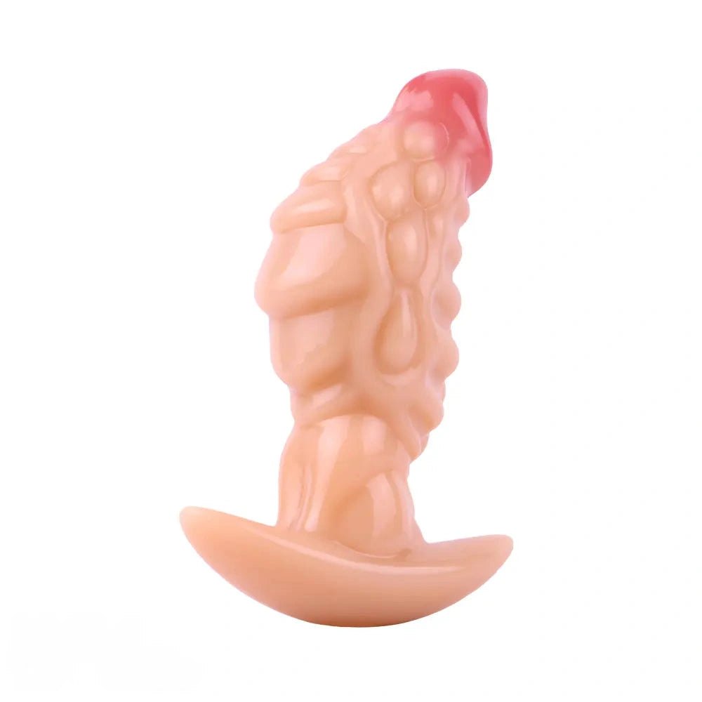 Faux fur fox tail silicone butt plug, photo 7