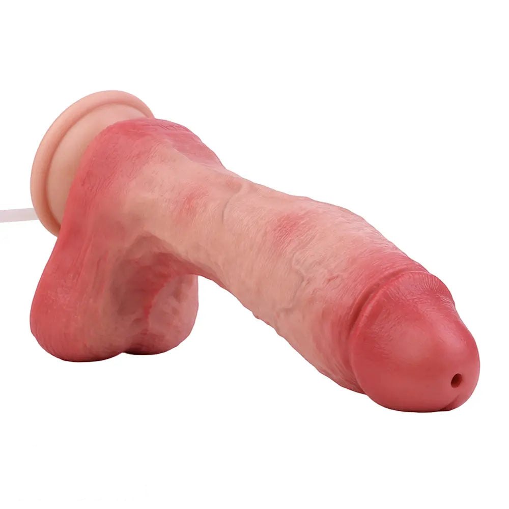 Flesh tone fillable realistic dildo, photo 7