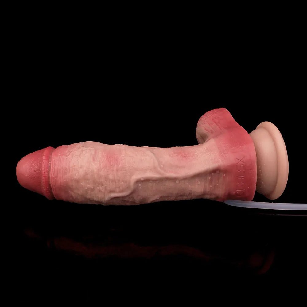 Flesh tone fillable realistic dildo, photo 8