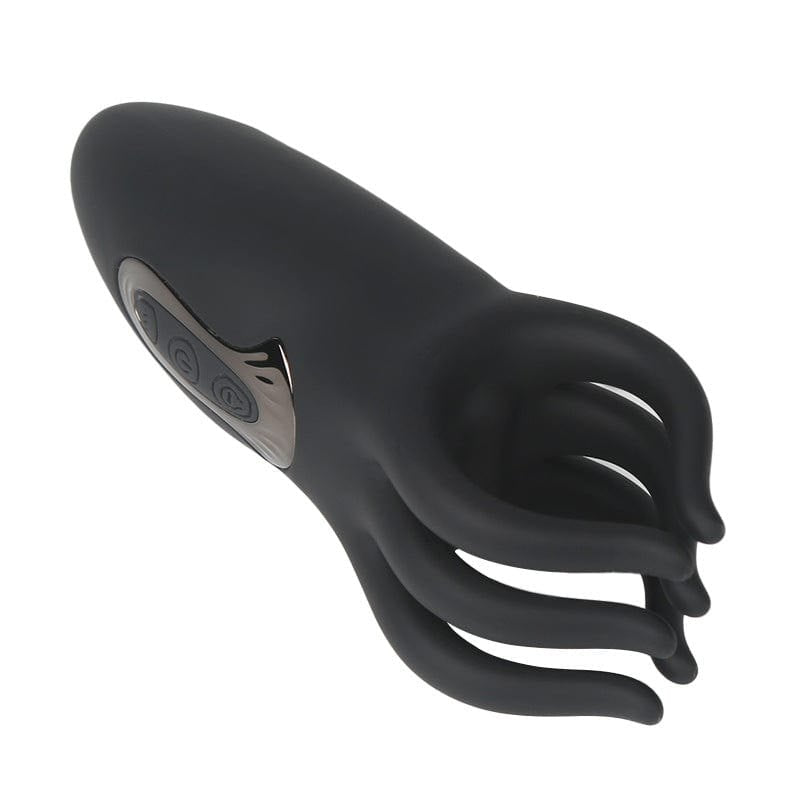Black finger kneading penis massager, photo 3