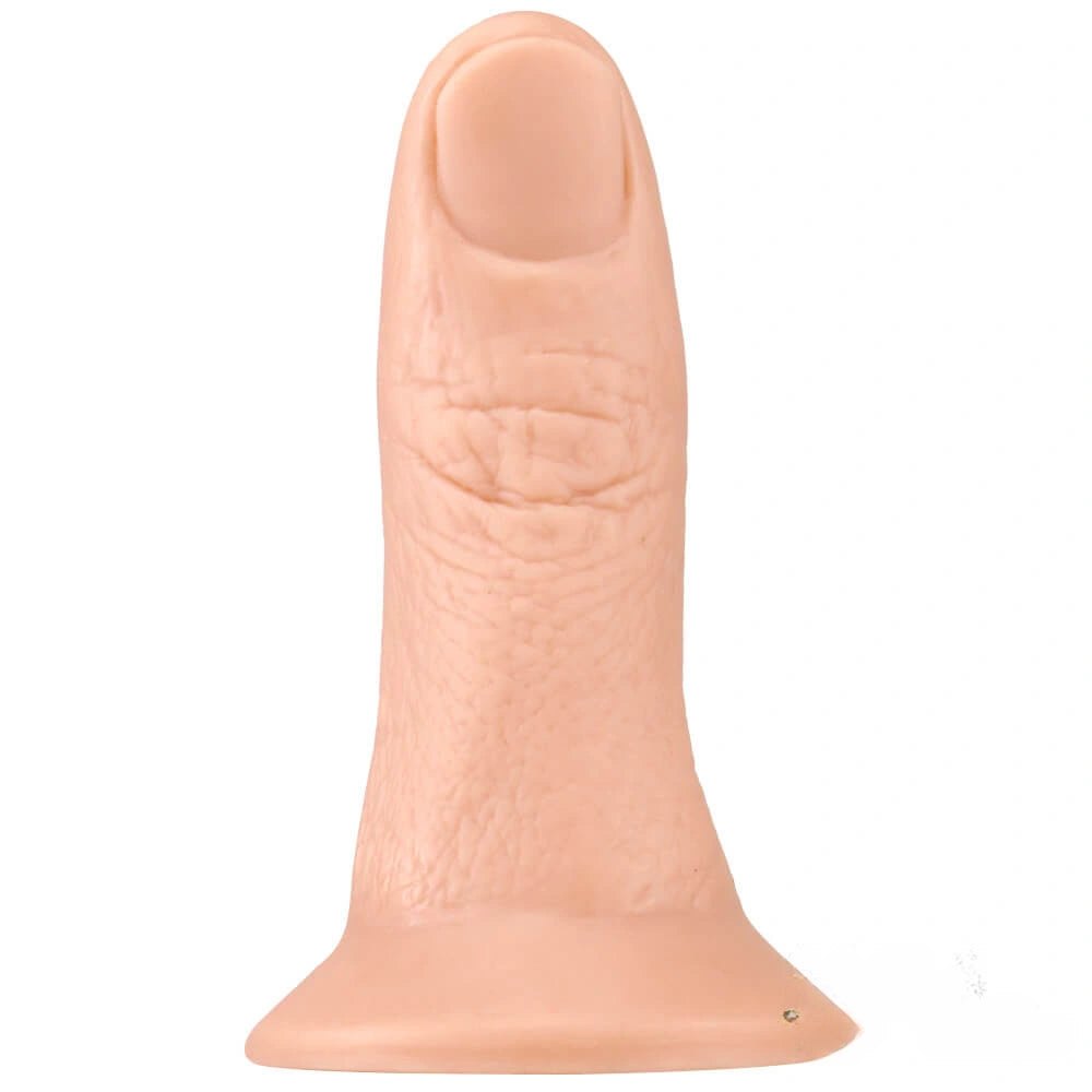 Flesh-tone realistic finger-shaped dildo, photo 1