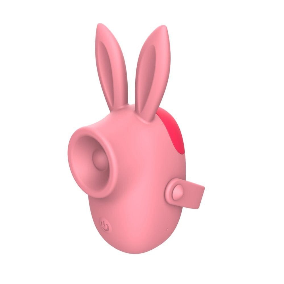 Pink Finger-worn tapping clit and nipple stimulator