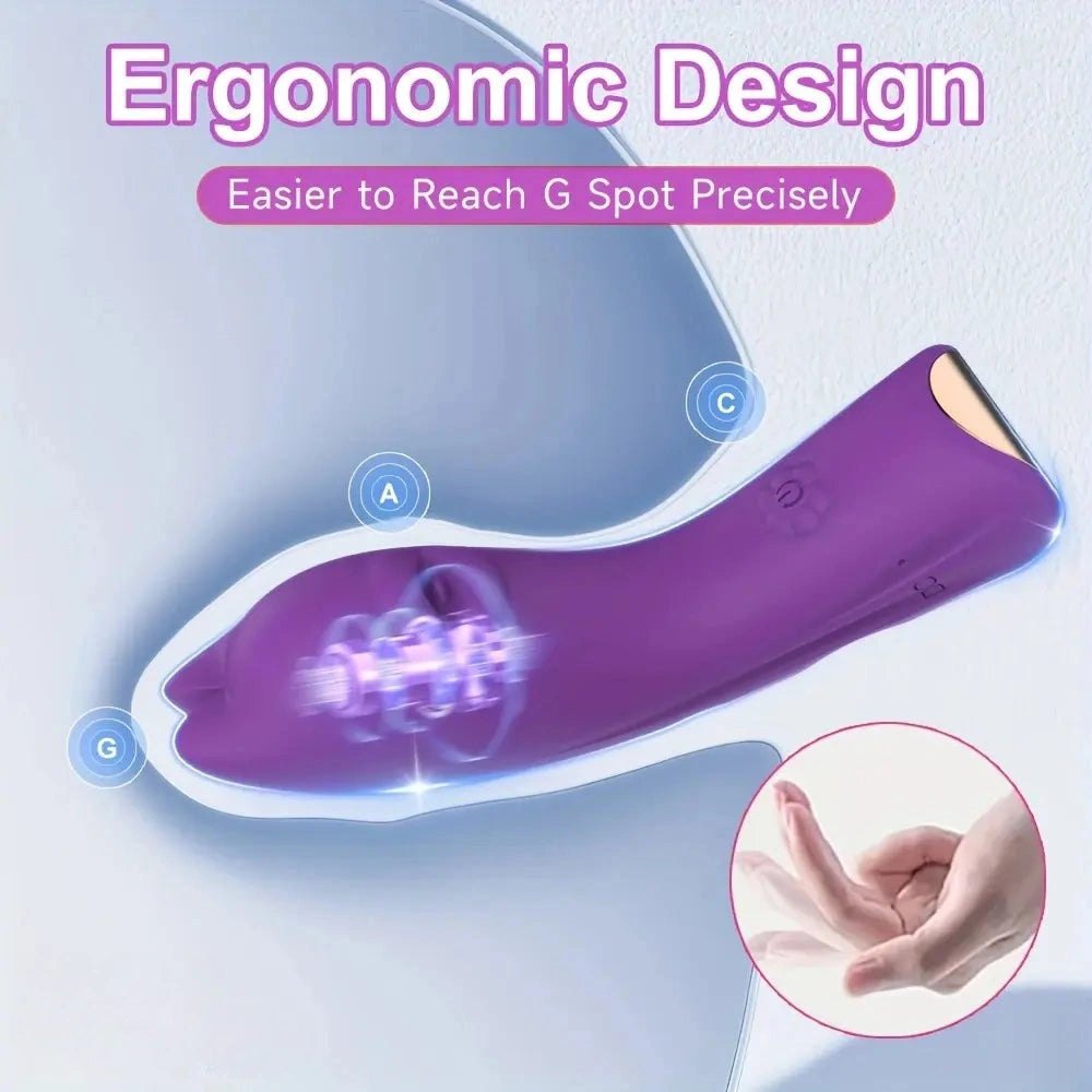 Silicone vibrating finger toy, photo 4