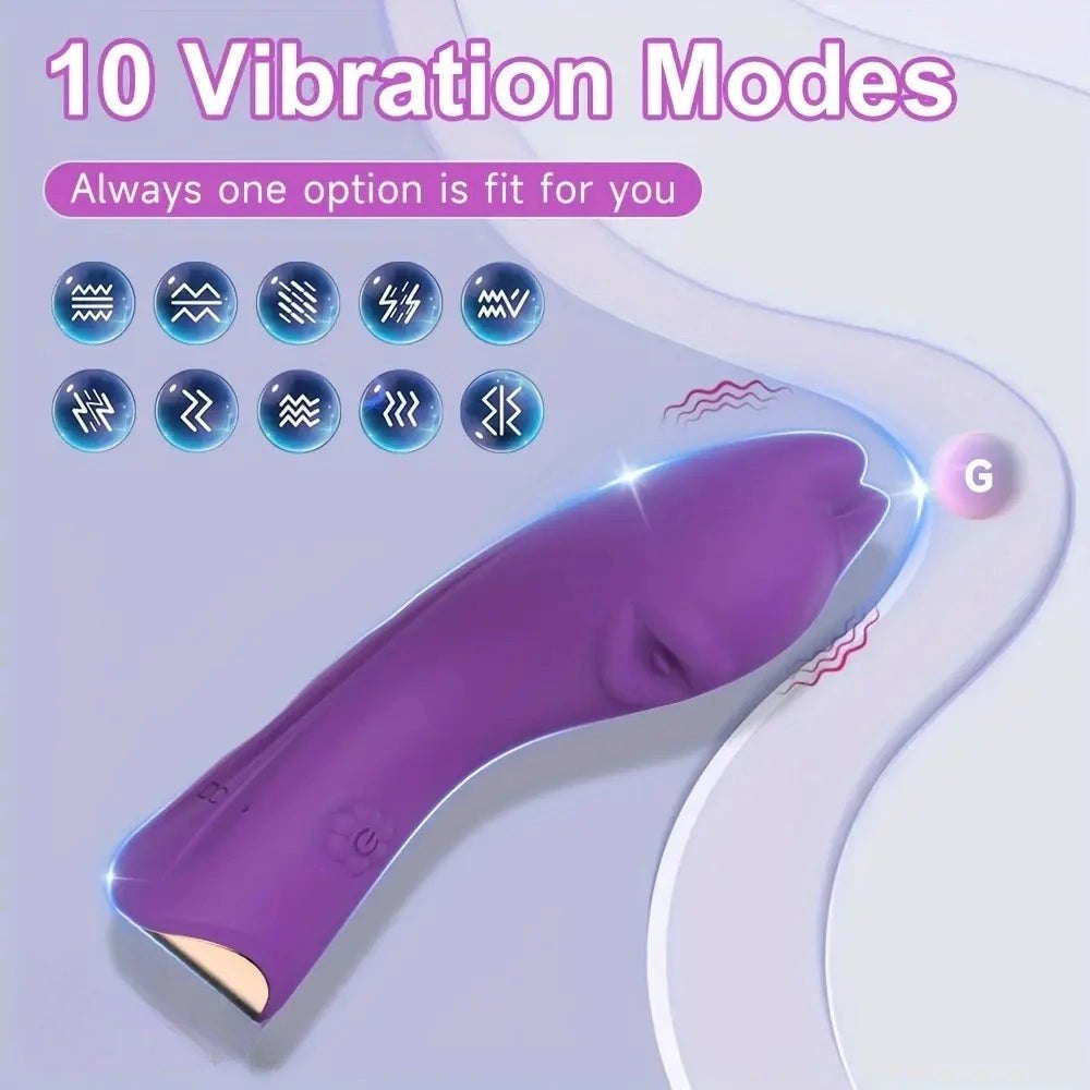 Silicone vibrating finger toy, photo 5