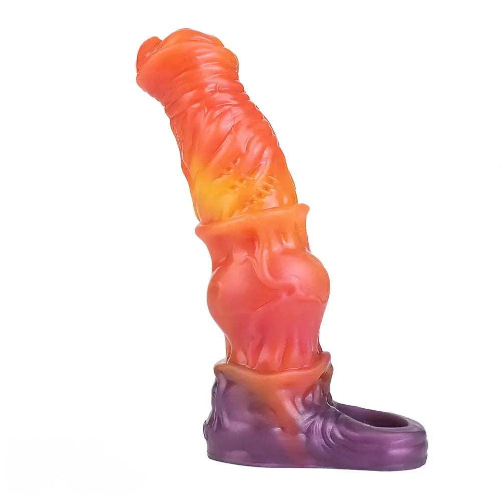Orange purple gradient penis sheath, photo 1