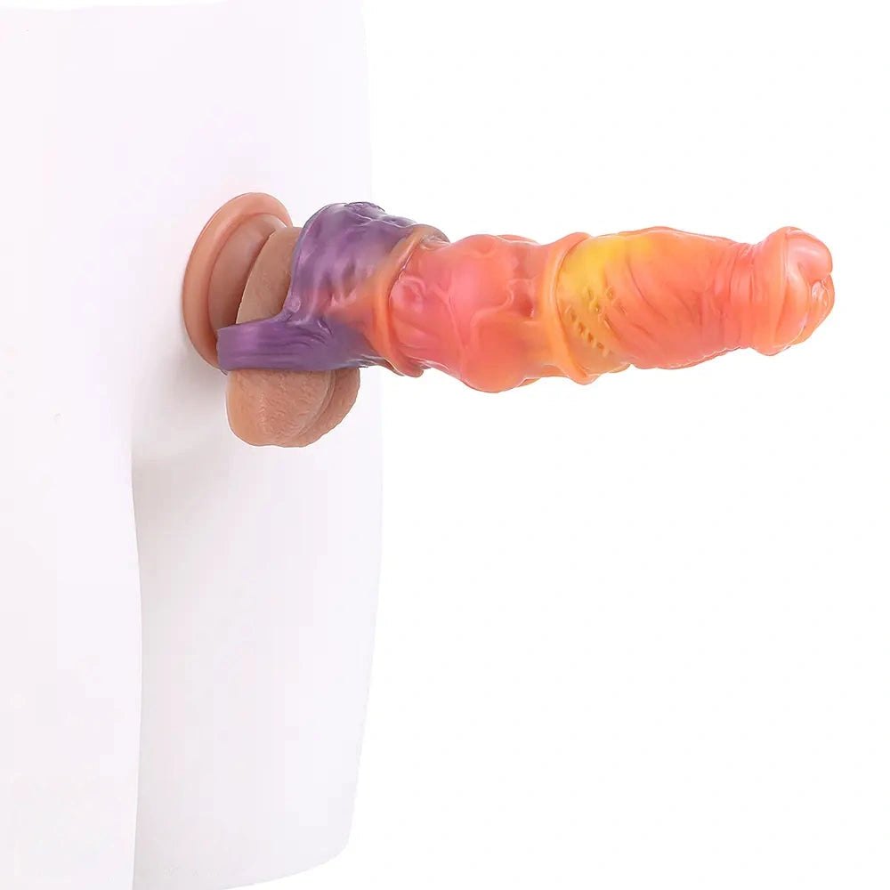 Orange purple gradient penis sheath, photo 12